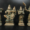Ensemble Ram Darbar bronze 16N8. Etat du Karnataka ou du Tamil Nadu, Inde du sud.