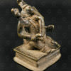 Bronze seated Ganesh 16N6. Rajasthan state, Northern India.