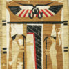 Egyptian revival tapestry 12UZ09B. Purchased in the Levant in the 1920s.