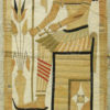 Egyptian revival tapestry 12UZ09A. Purchased in the Levant in the 1920s.