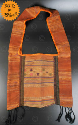 Silk weaving monk bag LA6B. Thailand.