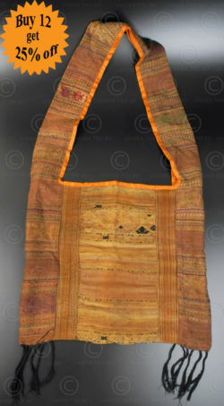 Silk weaving monk bag LA6G. Thailand.