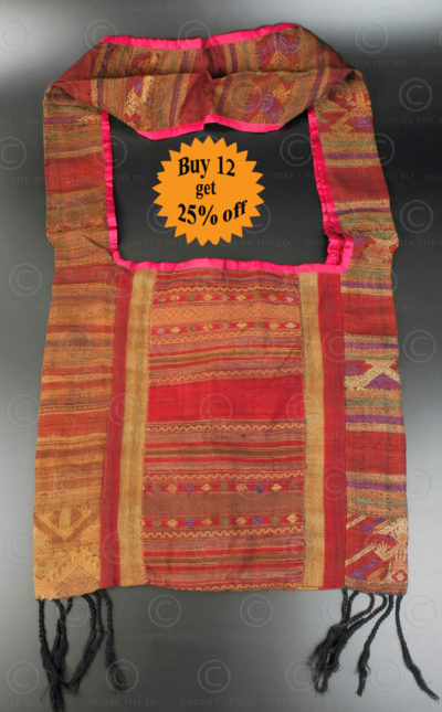 Silk weaving monk bag LA6K. Thailand.