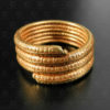 Gold snake ring R305. Contemporary art and crafts of northern India.
