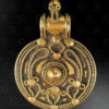 Orisha gold pendant P206. Orisha state, Eastern India.