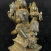 Bronze Umamaheshwara statuette 16N30. Telangana State, southern India.