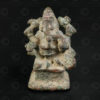 Ganesh bronze 16P16A. Région du Deccan, Inde du sud.