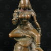 Statuette Lakshmi assise 16P36. Etat du Tamil Nadu, Inde du sud.