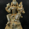 Statuette Umamaheshwara bronze 16N30. Etat du Telangana, Inde du sud.