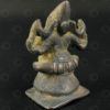 Bronze Ganesh 16N22. Maharashtra state, Southern India.