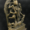 Bronze Durga statuette 16N11. Maharashtra State, South India.