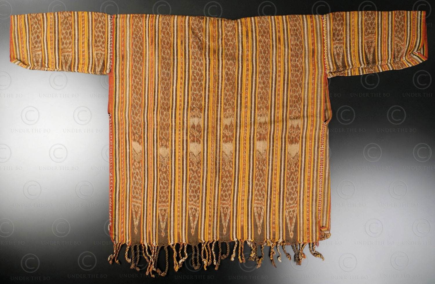 Iban ikat vest ID30. Iban Dayak tribe, Sarawak or West Kalimantan ...