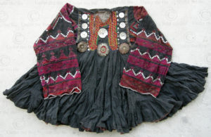 Kohistan jumlo dress KO92C. Tribal areas, Kohistan, Northern Pakistan.