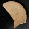 Terracotta moult fragment PK236. Found in the Mardan region, Northern Pakistan.