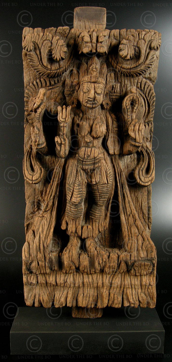 Deesse Kali En Bois 08dd13j Etat Du Tamil Nadu Inde Du Sud Under The Bo