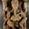 Ganesha temple chariot panel 08LN16. Tamil Nadu state, Southern India.