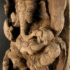 Ganesha temple chariot panel 08LN16. Tamil Nadu state, Southern India.