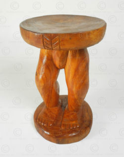 Dan style stool 18FV-S17. Made at Under the Bo workshop.