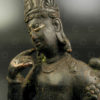Hindu Shahi bronze Bodhisattva PK253. Ancient Buddhist kingdom of Gandhara. Found in the Swabi district, Northern Pakistan.