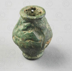 Bactrian bronze bead 13SH37F. North Afghanistan, ancient kingdom of Bactria.
