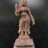 Bronze Lakshmi au lotus 16N36. État du Tamil Nadu, Inde du sud.
