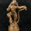 Dancing Krishna bronze statuette 16N43. Tamil Nadu state, Southern India.