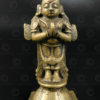 Statuette Garuda debout 16N13. État du Maharashtra, Inde du sud.