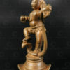 Dancing Krishna bronze statuette 16N43. Tamil Nadu state, Southern India.