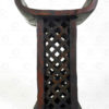 Fon style royal throne 19FVS5. Ethnic Fon, in Akan style, Benin - manufactured at Under the Bo workshop.