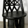 Ethiopian style chair FV126. Ethiopian tribal style, manufactured at Under the Bo workshop.