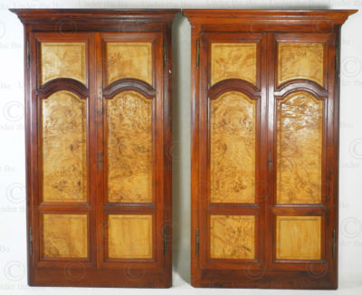 Façades de placards FV152. France's Louis-Philippe style, mid-19th century. Made at Under the Bo workshop.