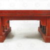 Chinese red table FVT143. Qing dynasty style, China. Manufactured at Under the Bo workshop.