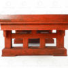 Chinese red table FVT143. Qing dynasty style, China. Manufactured at Under the Bo workshop.