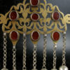 Pair of Turkmen pendants P161. Tekke Turkmen culture, Afghanistan.