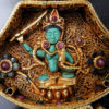 Tibetan Buddhist pendant P151. Contemporary Nepalese work.