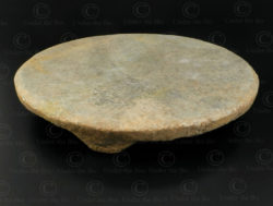 Marble chapati board IN644. North India. 19th or early 20th century.