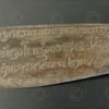 Thai inscribed knife T441. Siam (Thailand).