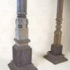 Colonial standard lamp IN697. Made with a small Southern India house post.