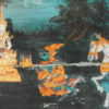 Peinture de manuscrit thaï T281B. Siam.