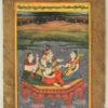 Rajasthan courtly miniature IN624C. Rajasthan school, North India.