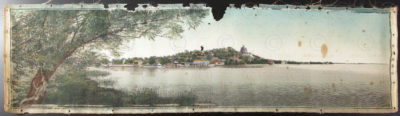 Stevengraph Chinese picture C90A. Zhejiang province, coastal China. Found in Burma.