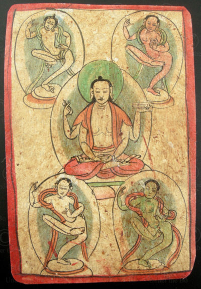 Tibetan tsakli TIB149A. Tibet.