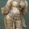 Danseuse céleste indienne en marbre IN572 .Style de Mathura, Inde du nord.
