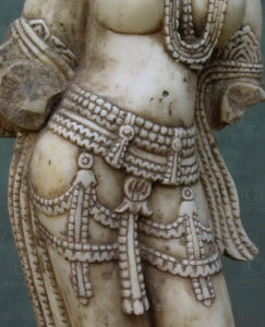 Indian marbre celestial dancer IN572 .Mathura style, North India.