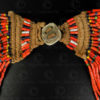Nagaland red necklace NA220. Konyak or Wangchu sub-groups. Nagaland, North-Eastern India.