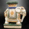Ceramic elephant shaped stand T478. Thailand.