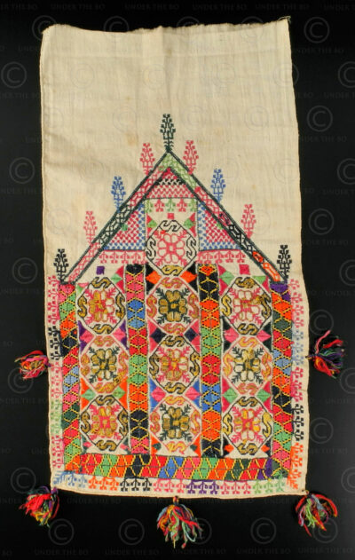 Syrian embroidery PAK47. Rural Syria.