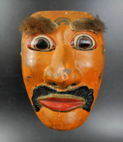 Bali dance mask ID94. Central region of Bali island, Indonesia.
