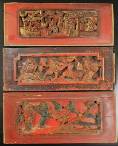 Three Chinese panels C93. China or diaspora.