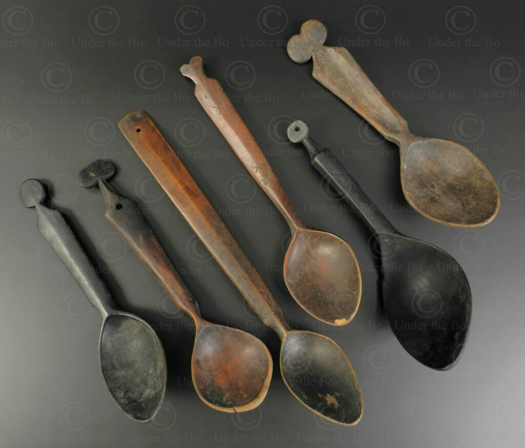 Ifugao tribe spoons ID113. Ifugao culture, Cordillera mountains ...